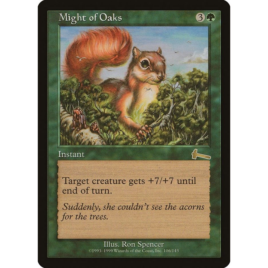 Image for Might of Oaks (106) (ULG) - Magic: The Gathering