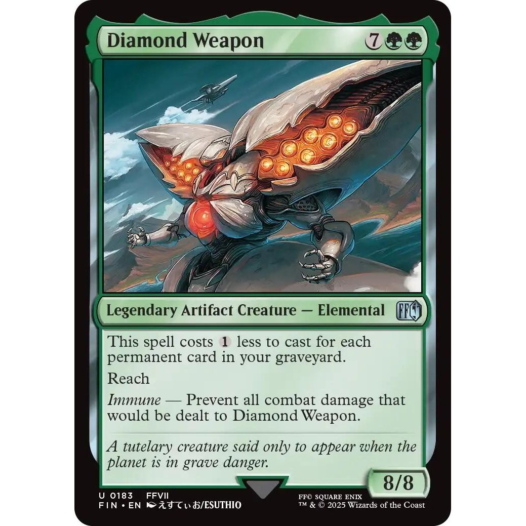 Image for Diamond Weapon (183) (FIN) - Magic: The Gathering