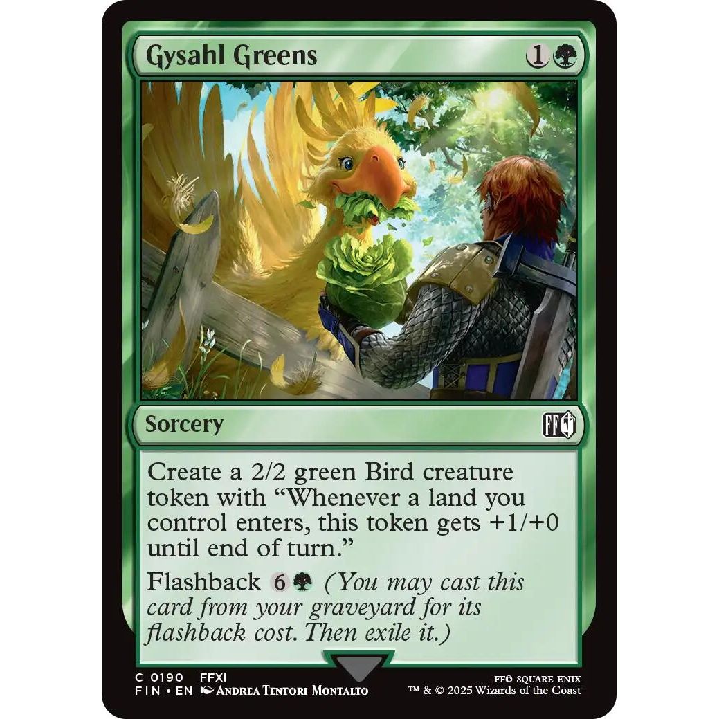 Image for Gysahl Greens (190) (FIN) - Magic: The Gathering