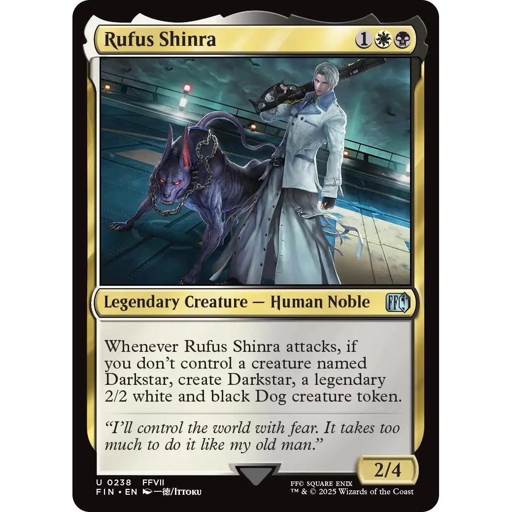 Image for Rufus Shinra (238) (FIN) - Magic: The Gathering