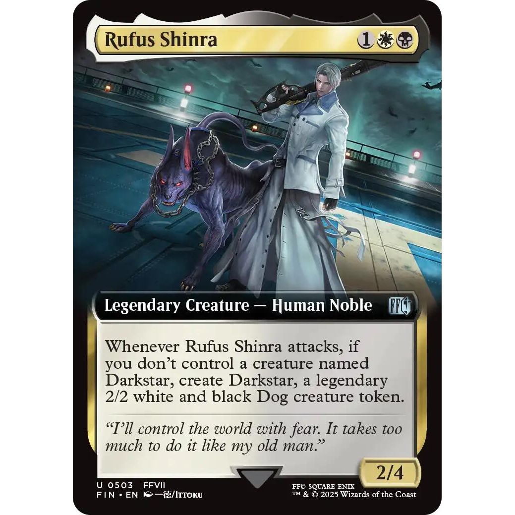 Image for Rufus Shinra (Extended Art) (503) (FIN) - Magic: The Gathering