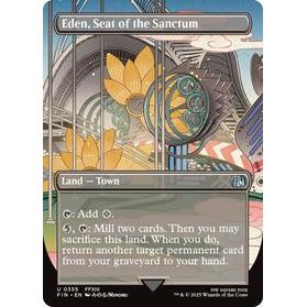 Eden, Seat of the Sanctum (Borderless) - Final Fantasy TCG (1033)