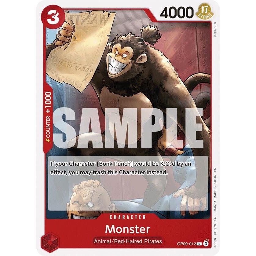 Image for Monster (Reprint) (OP09-012) (ST-23) - One Piece Card Game