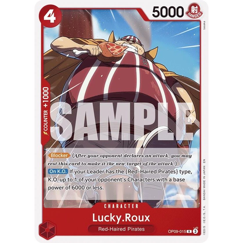 Image for Lucky.Roux (Reprint) (OP09-015) (ST-23) - One Piece Card Game