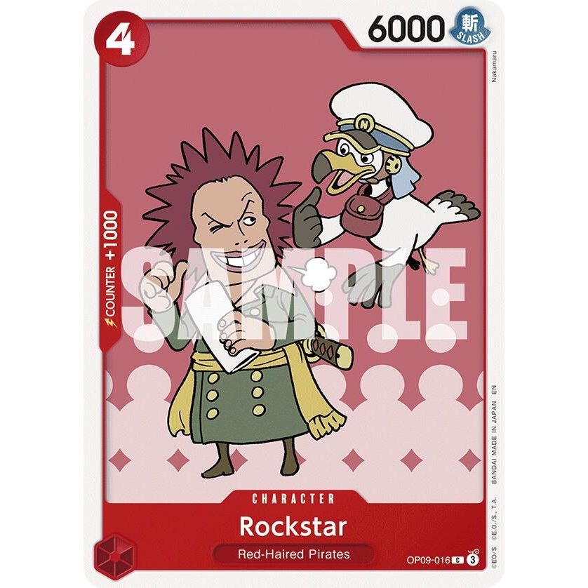 Image for Rockstar (Reprint) (OP09-016) (ST-23) - One Piece Card Game