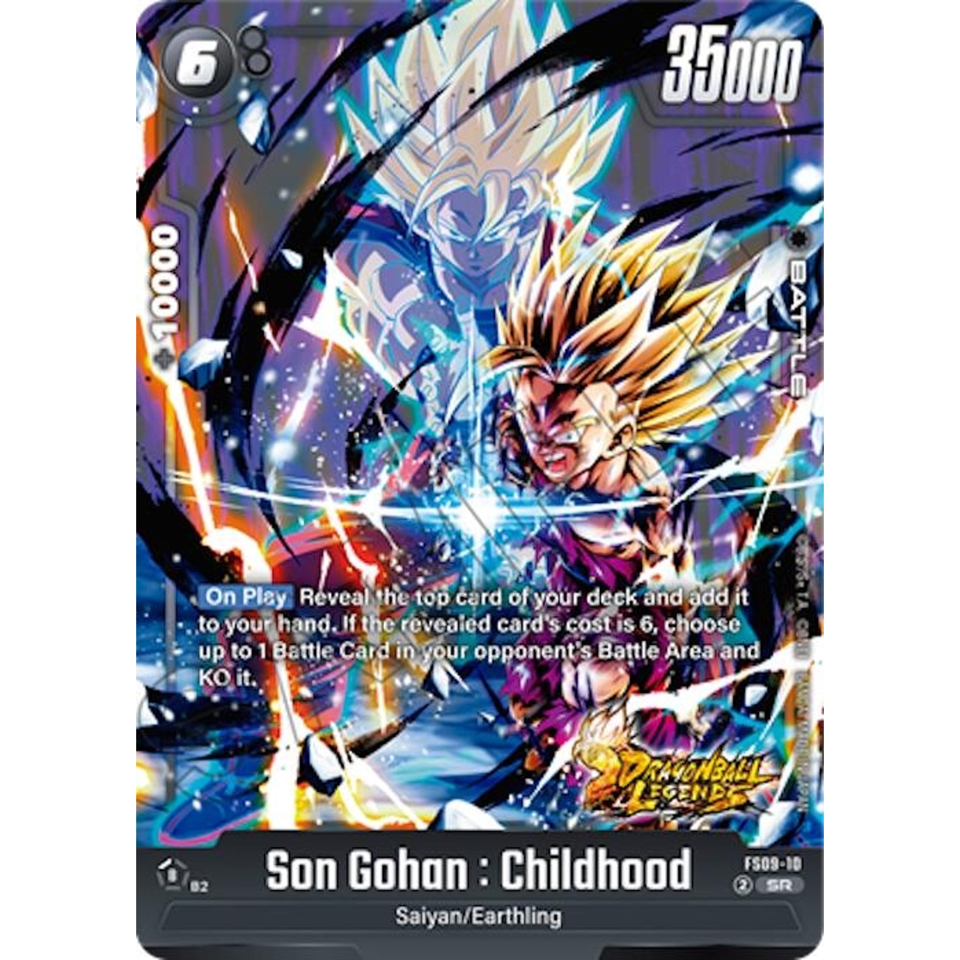 Image for Son Gohan : Childhood (FS09-10) (FS09) - Dragon Ball Super: Fusion World