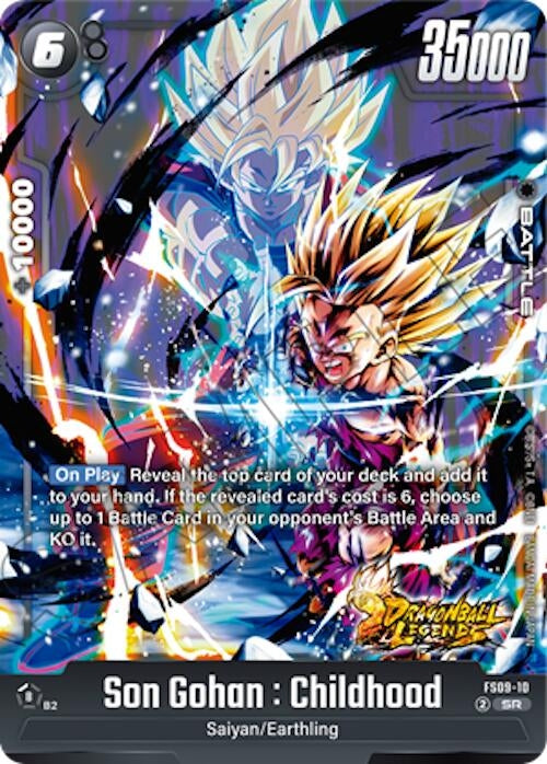 Image for Son Gohan : Childhood (FS09-10) (FS09) - Dragon Ball Super: Fusion World