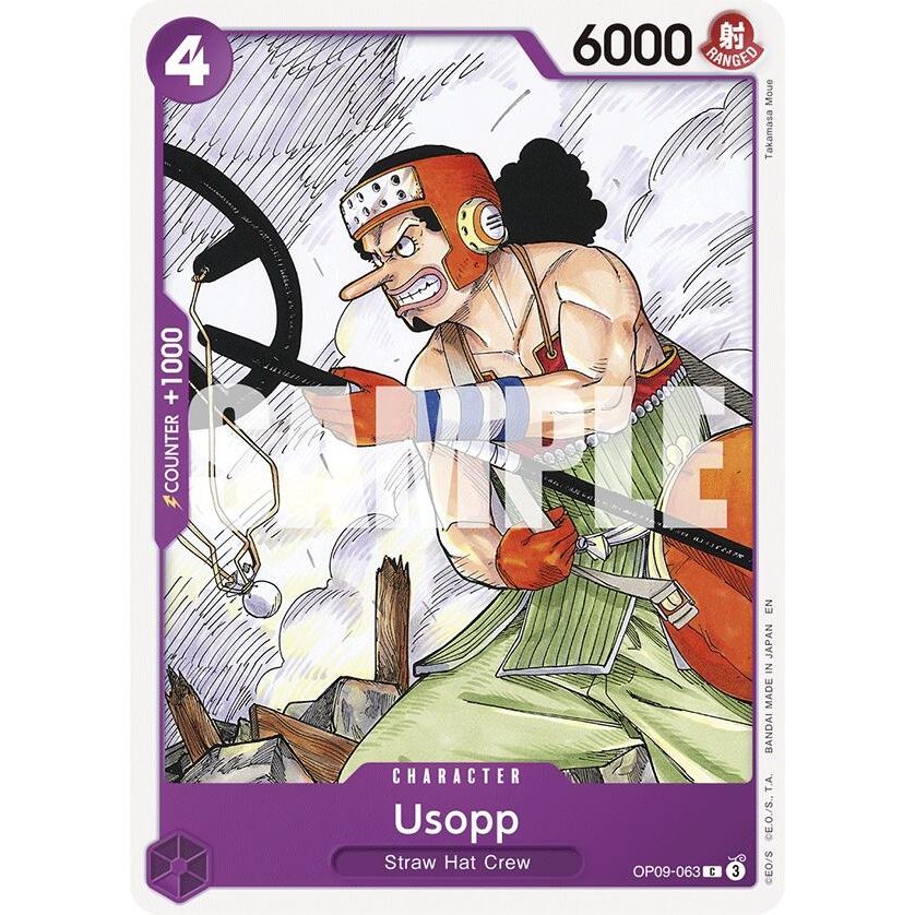 Image for Usopp (Reprint) (OP09-063) (ST-26) - One Piece Card Game