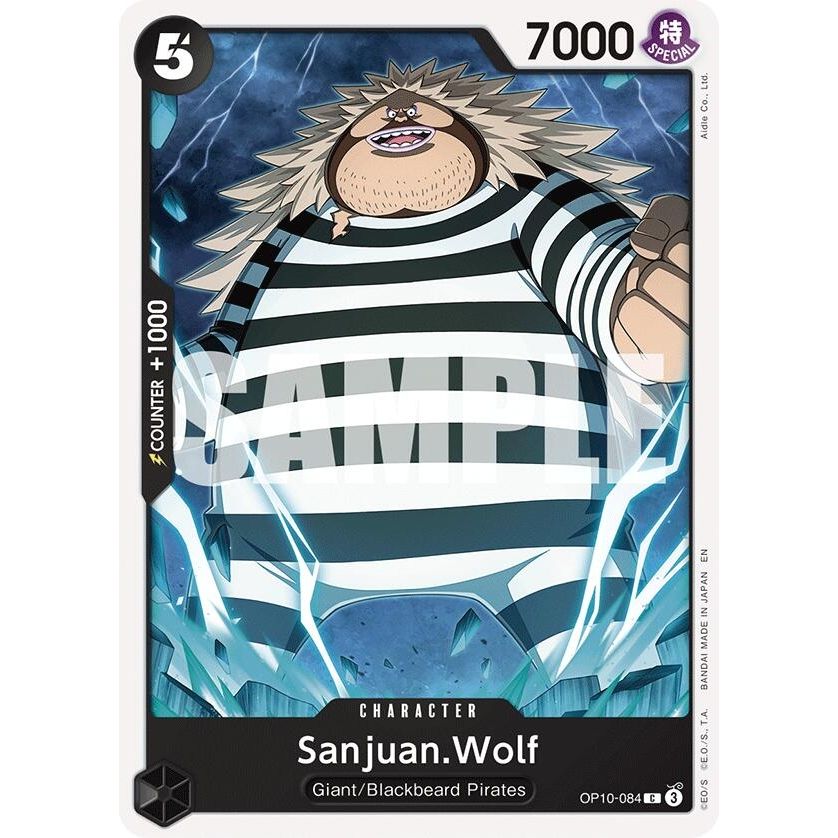 Image for Sanjuan.Wolf (Reprint) (OP10-084) (ST-27) - One Piece Card Game