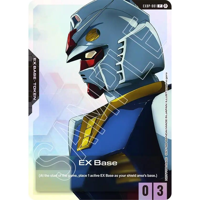 Image for EX Base (EXBP-001) (Mobile Suit Gundam) (EXBP-001) (EXBP) - Gundam Card Game