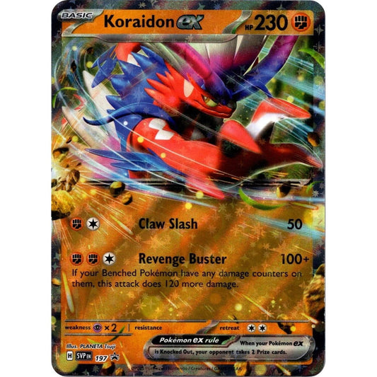 Image for Koraidon ex - 197 (197) (SVP) - Pokemon