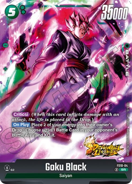 Image for Goku Black (FS10-04) (FS10) - Dragon Ball Super: Fusion World