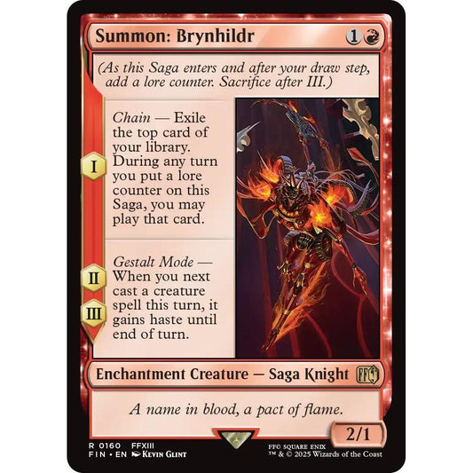 Image for Summon: Brynhildr (160) (FIN) - Magic: The Gathering