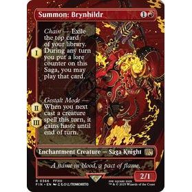 Summon: Brynhildr (Borderless) - Final Fantasy TCG (1043)