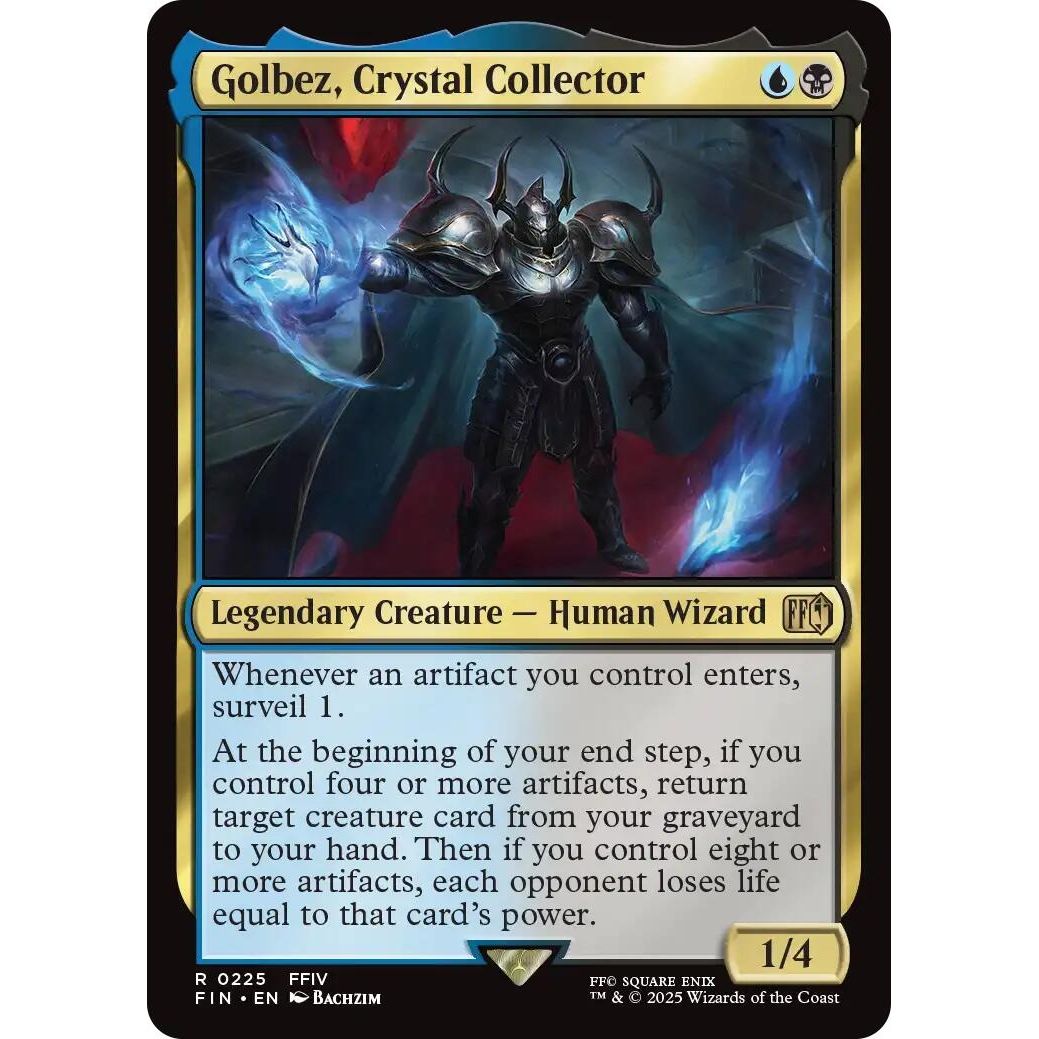 Image for Golbez, Crystal Collector (225) (FIN) - Magic: The Gathering