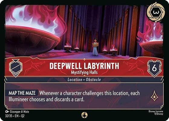 Image for Deepwell Labyrinth - Mystifying Halls (32/35) (Q2) - Disney Lorcana