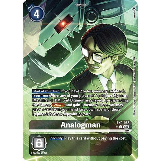 Image for Analogman (Alternate Art) (EX9-068 R) (EX09) - Digimon Card Game