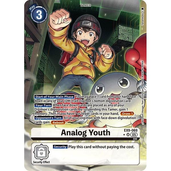 Image for Analog Youth (Alternate Art) (EX9-069 SR) (EX09) - Digimon Card Game