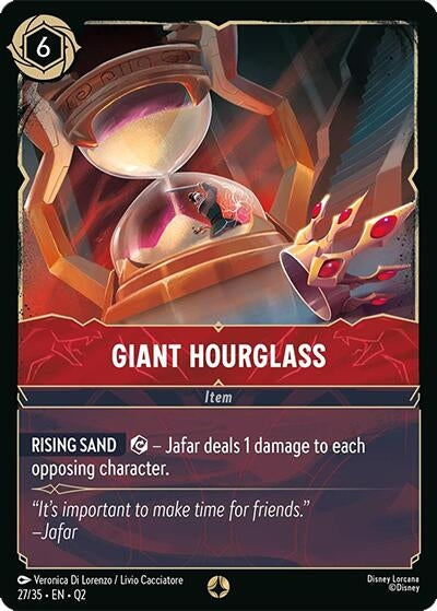 Image for Giant Hourglass (27/35) (Q2) - Disney Lorcana