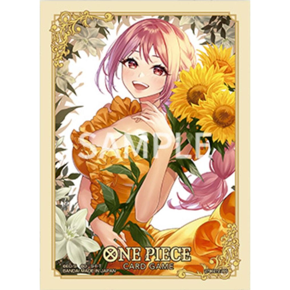 Image for One Piece Card Game Official Sleeves: TCG+ Store Edition Vol. 4 - Rebecca (70-Pack) - Card Sleeves