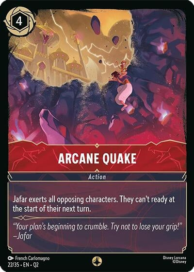 Image for Arcane Quake (22/35) (Q2) - Disney Lorcana
