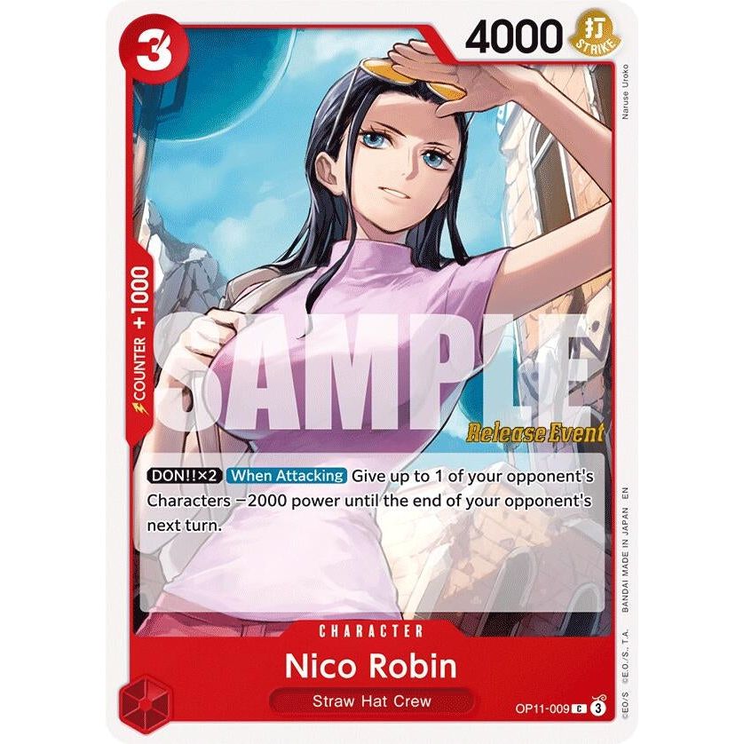 Image for Nico Robin (OP11-009) (OP11 RE) - One Piece Card Game