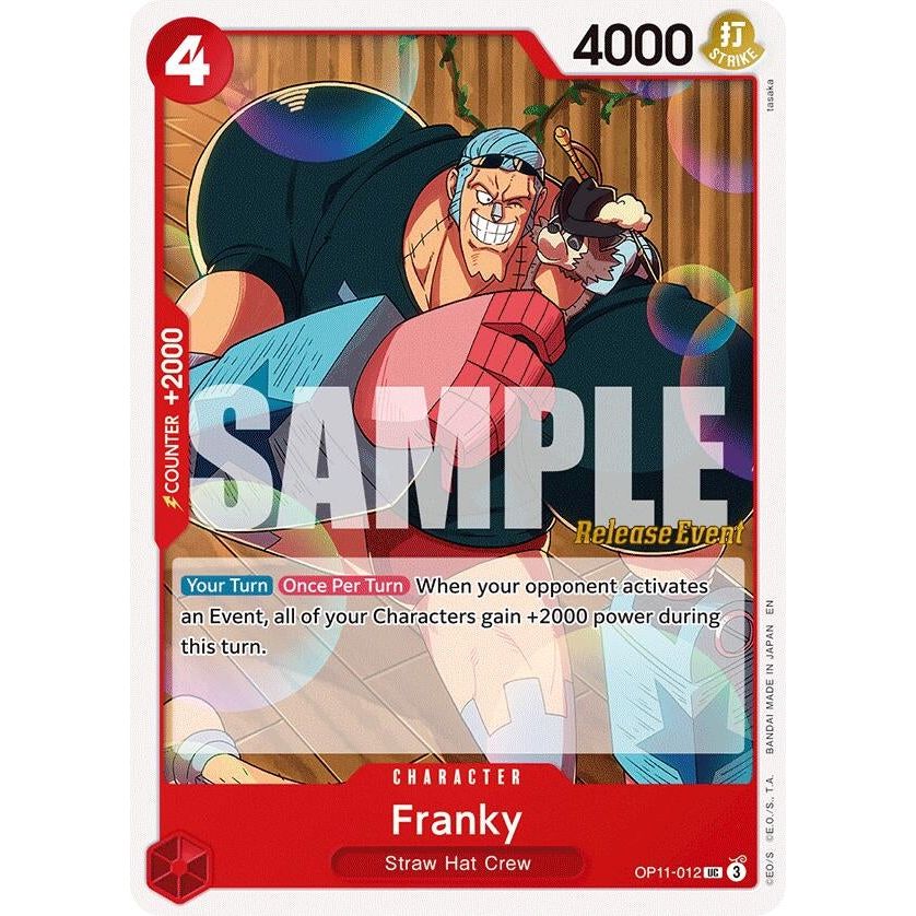Image for Franky (OP11-012) (OP11 RE) - One Piece Card Game