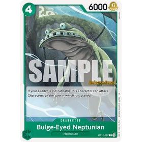 Bulge-Eyed Neptunian - One Piece — A Fist of Divine Speed Release Event Cards (017)
