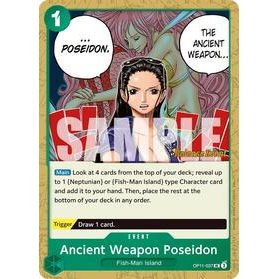 Ancient Weapon Poseidon - One Piece — A Fist of Divine Speed Release Event Cards (024)