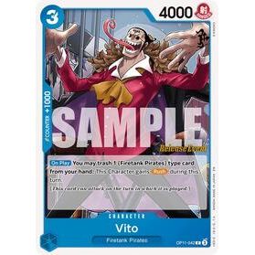 Vito - One Piece — A Fist of Divine Speed Release Event Cards (026)