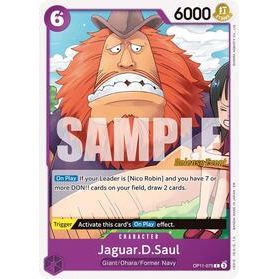 Jaguar.D.Saul - One Piece — A Fist of Divine Speed Release Event Cards (045)