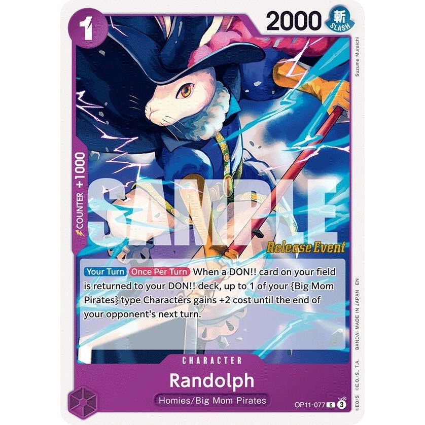 Image for Randolph (OP11-077) (OP11 RE) - One Piece Card Game