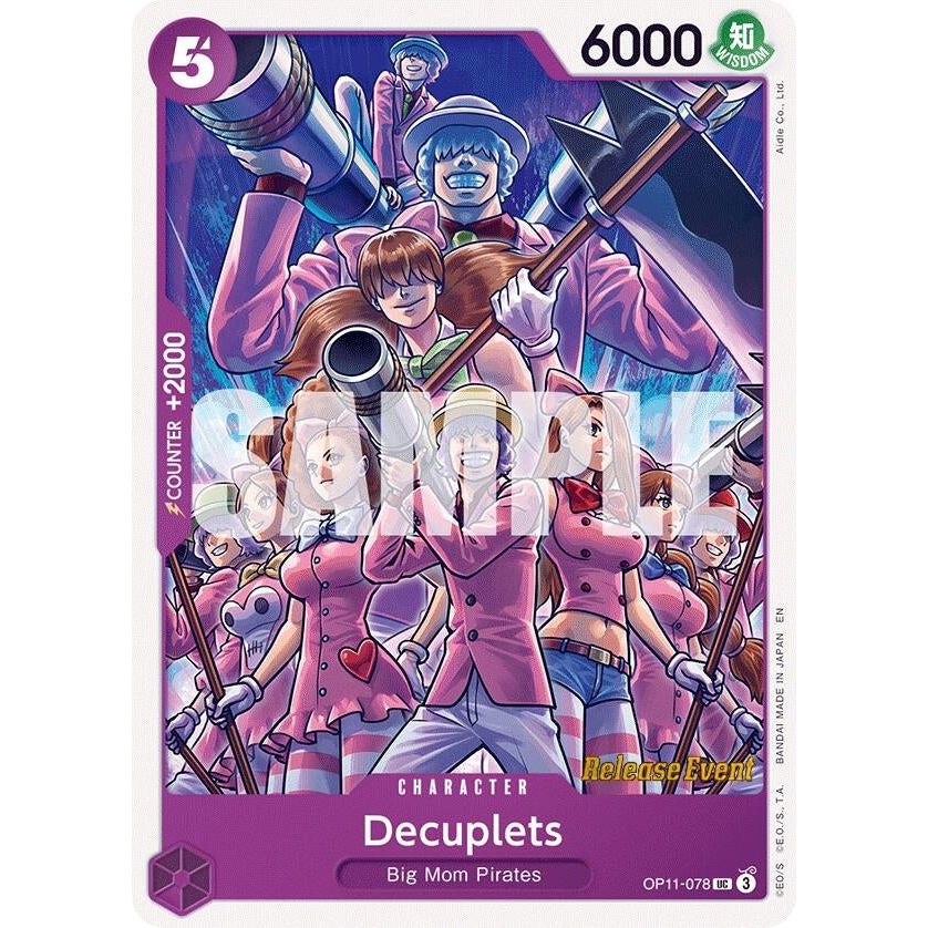 Image for Decuplets (OP11-078) (OP11 RE) - One Piece Card Game