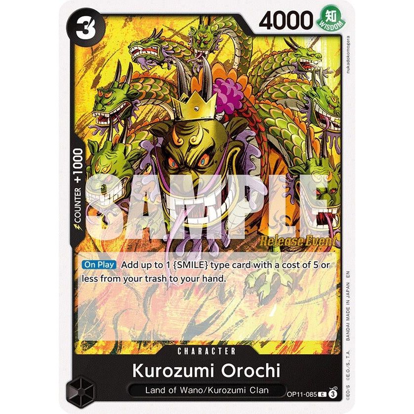 Image for Kurozumi Orochi (OP11-085) (OP11 RE) - One Piece Card Game