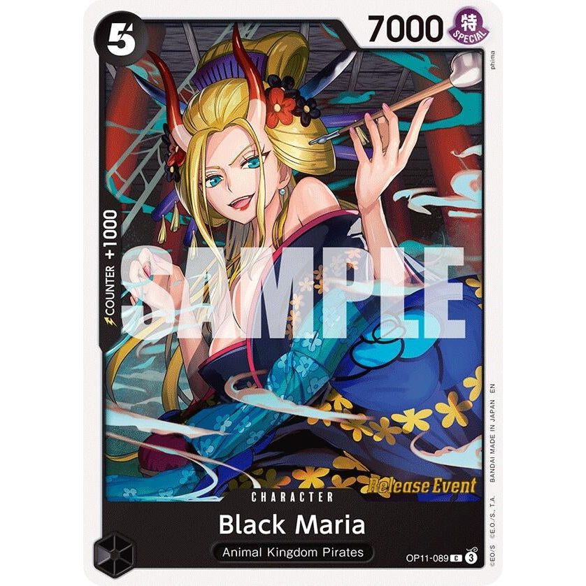 Image for Black Maria (OP11-089) (OP11 RE) - One Piece Card Game