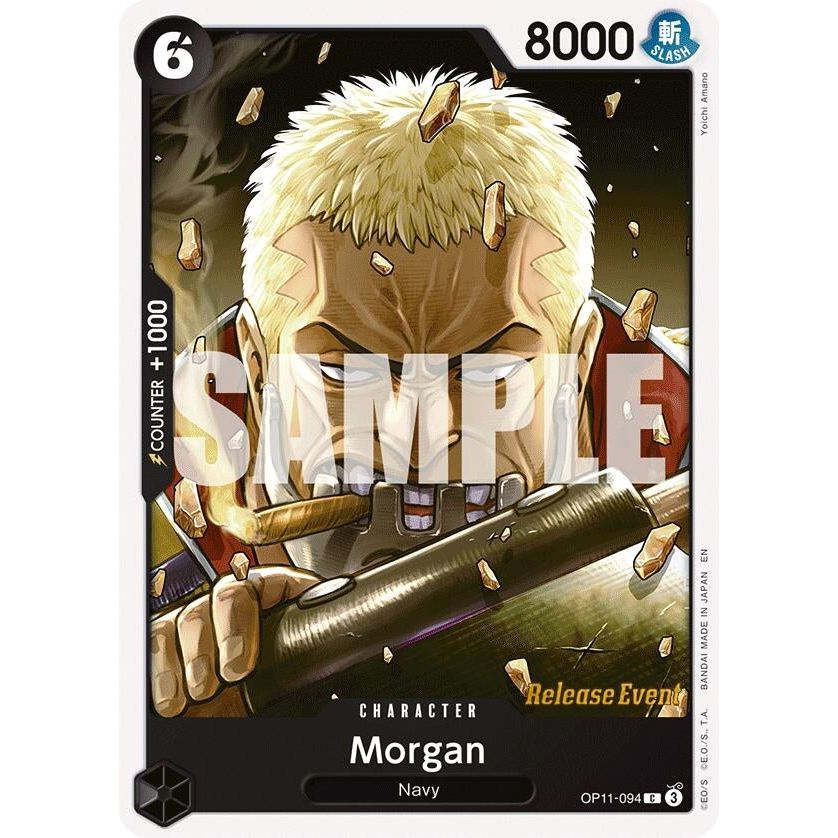 Image for Morgan (OP11-094) (OP11 RE) - One Piece Card Game