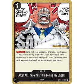 After All These Years I'm Losing My Edge!!! - One Piece — A Fist of Divine Speed Release Event Cards (061)
