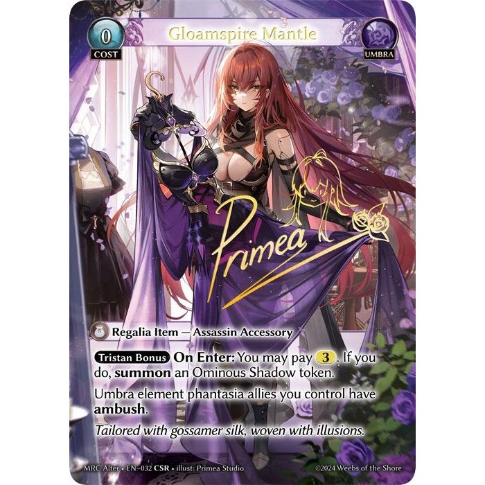 Image for Gloamspire Mantle (32) (MH Alter) - Grand Archive TCG