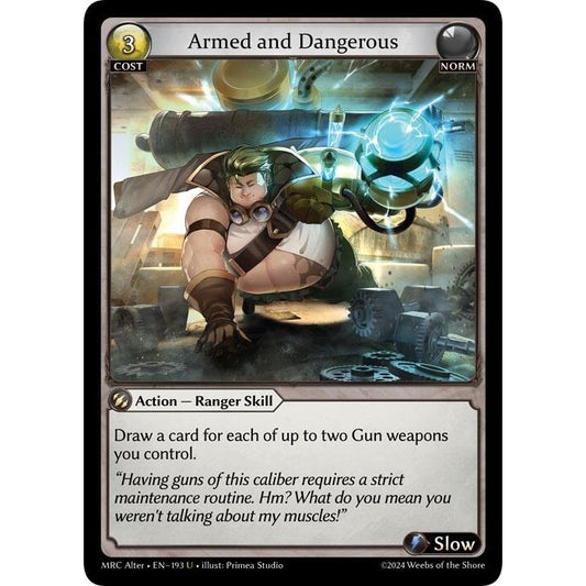 Image for Armed and Dangerous (193) (MH Alter) - Grand Archive TCG