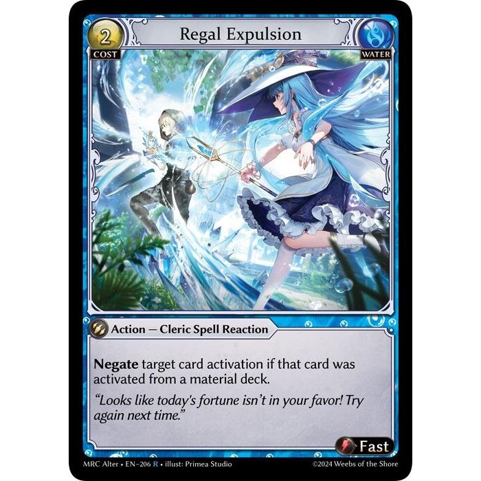 Image for Regal Expulsion (206) (MH Alter) - Grand Archive TCG