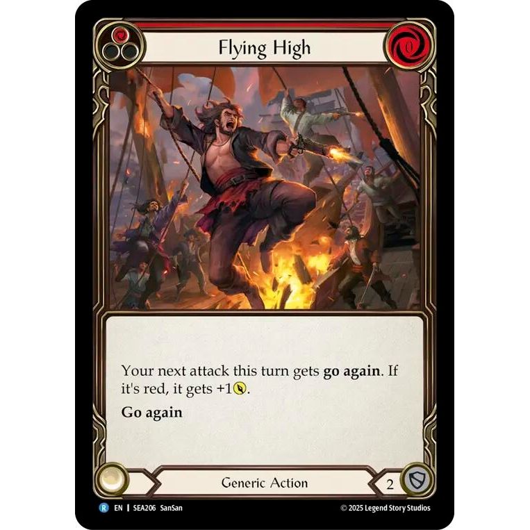 Image for Flying High (Red) (SEA206) - Flesh and Blood TCG