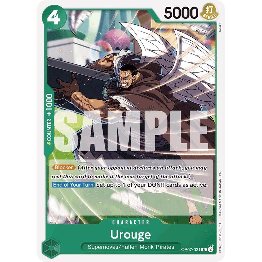 Image for Urouge (Reprint) (OP07-021) (ST-24) - One Piece Card Game