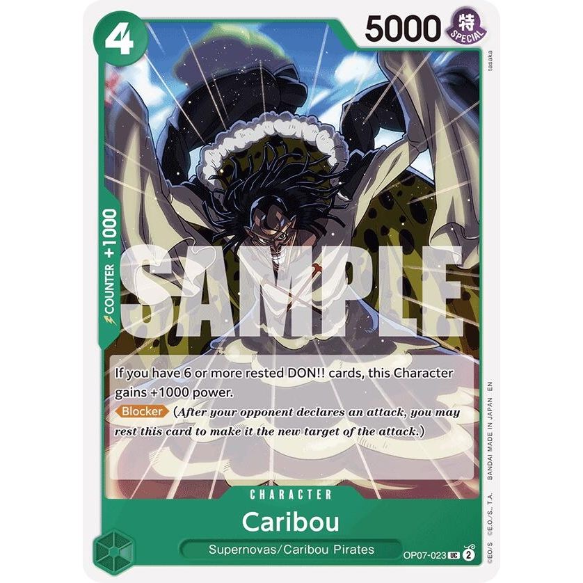 Image for Caribou (Reprint) (OP07-023) (ST-24) - One Piece Card Game