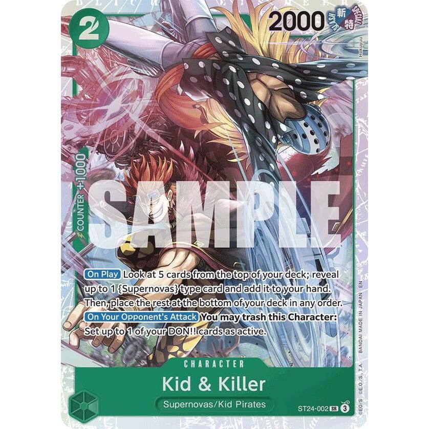 Image for Kid & Killer (ST24-002) (ST-24) - One Piece Card Game