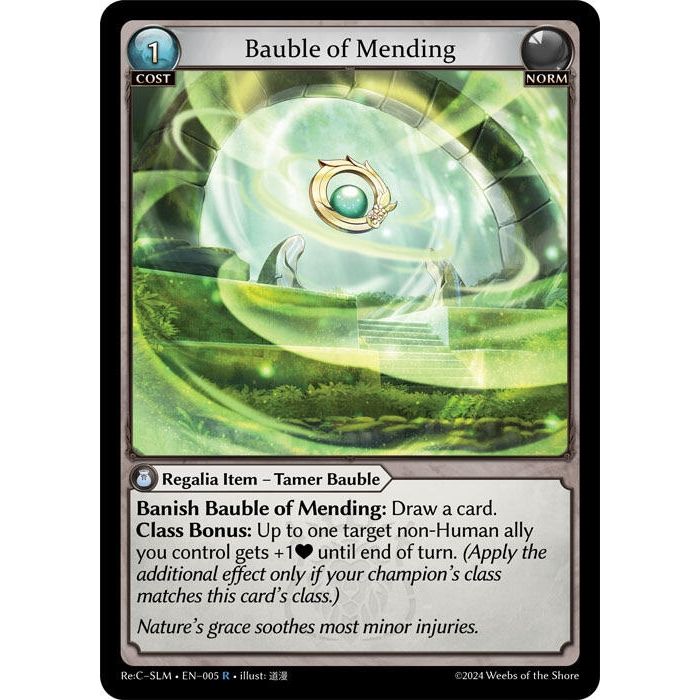 Image for Bauble of Mending (005) (SLMLTE) - Grand Archive TCG