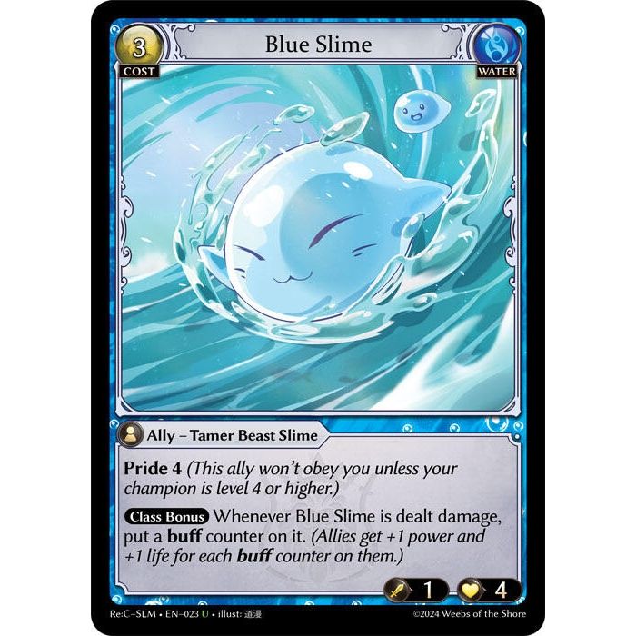 Image for Blue Slime (023) (SLMLTE) - Grand Archive TCG