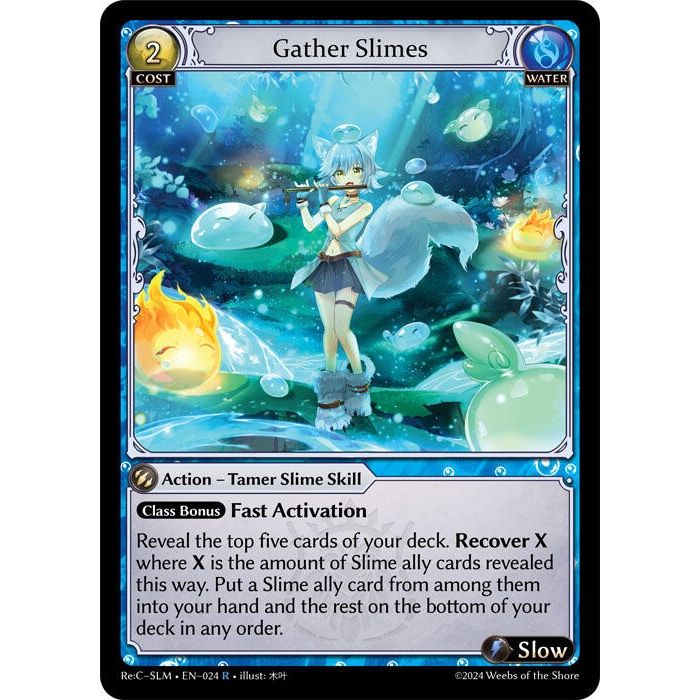 Image for Gather Slimes (024) (SLMLTE) - Grand Archive TCG