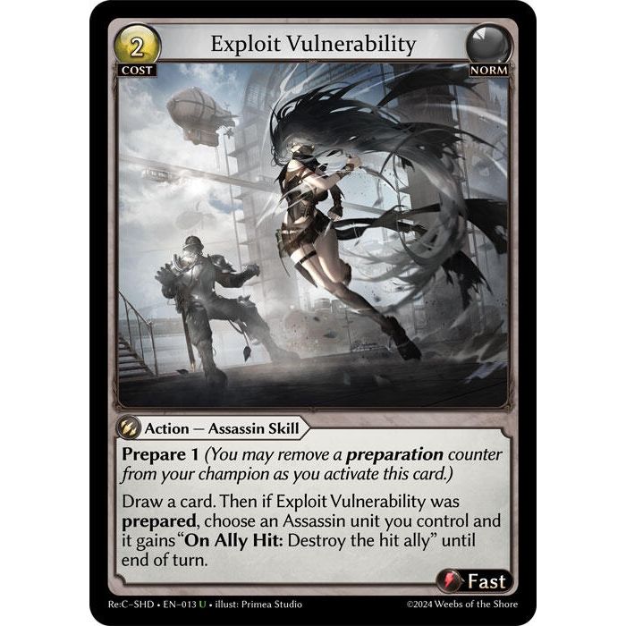 Image for Exploit Vulnerability (013) (SHDLTE) - Grand Archive TCG