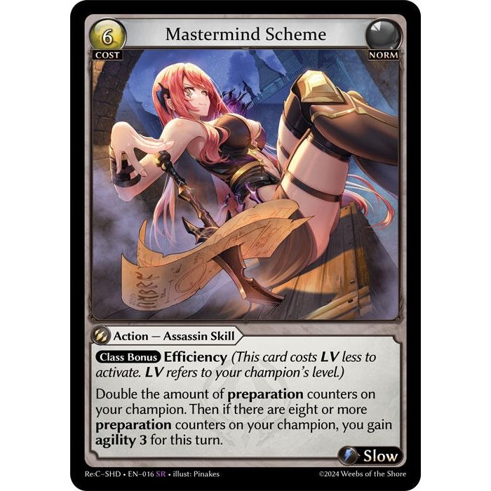Image for Mastermind Scheme (016) (SHDLTE) - Grand Archive TCG