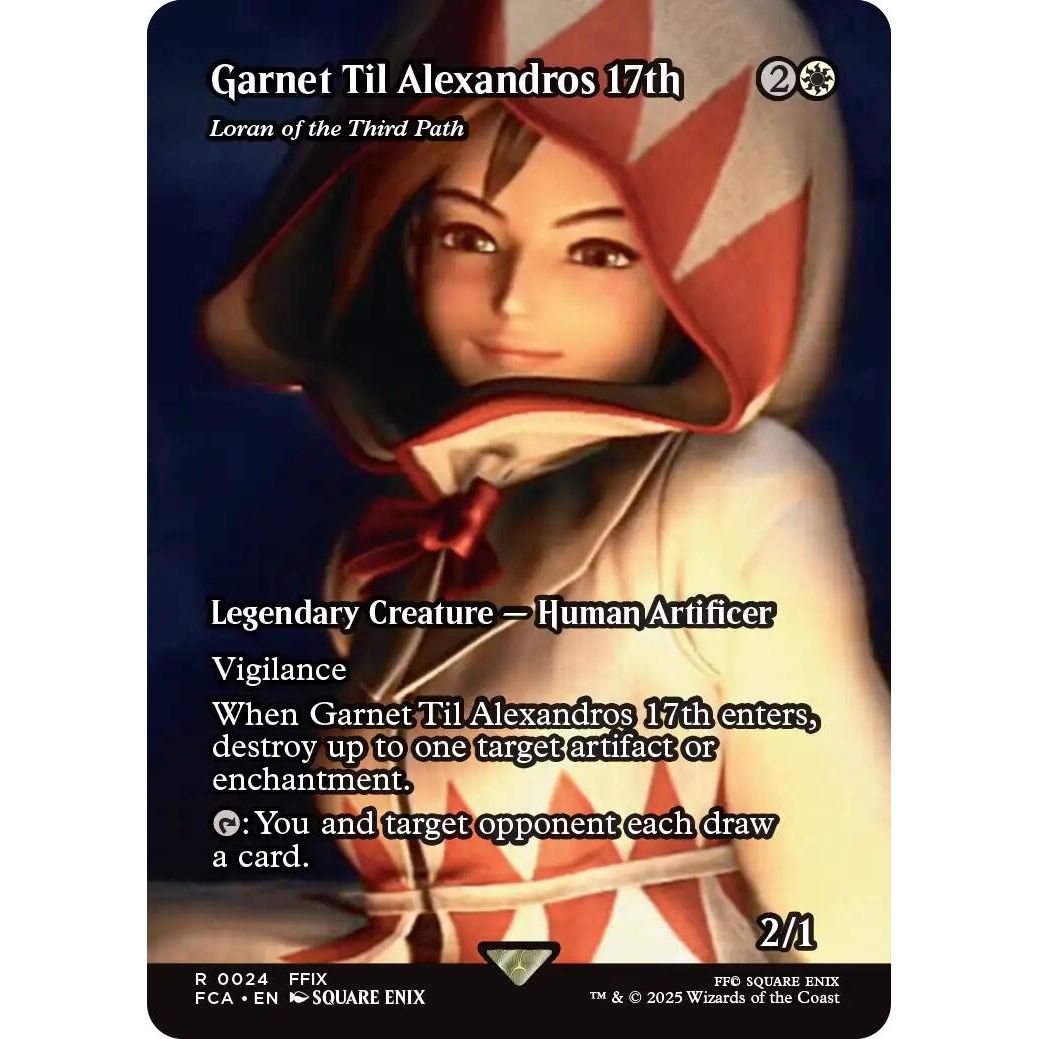 Image for Garnet Til Alexandros 17th - Loran of the Third Path (Showcase) (24) (FCA) - Magic: The Gathering
